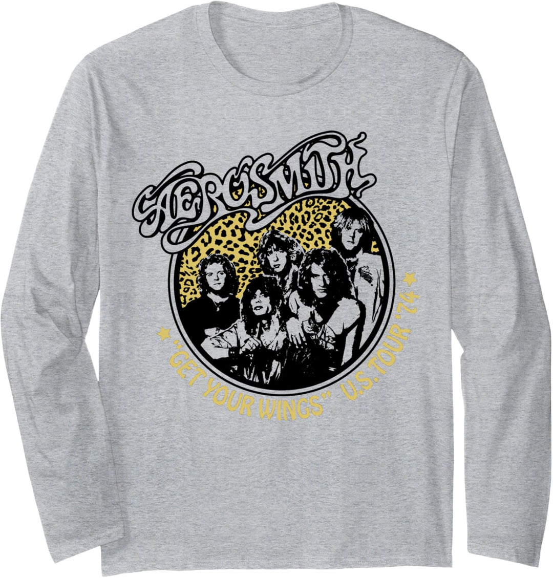 Aerosmith - Flügel Tour '74 Langarmshirt