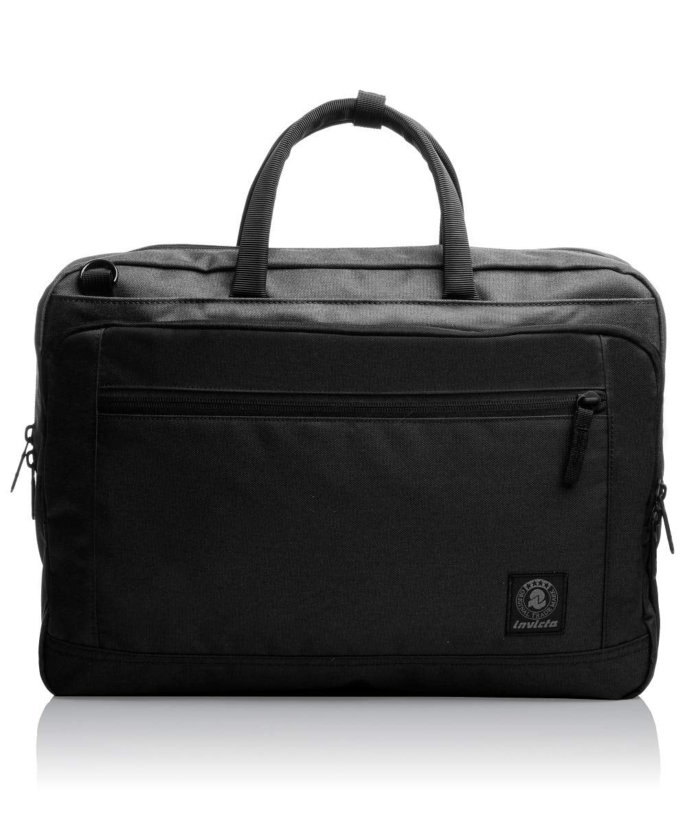 Invicta Eco Bürotasche 15, 6", Schwarz