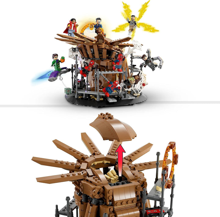 LEGO 76261 Marvel Spider-Mans grosser Showdown, Spider-Man & 75362 Star Wars Ahsoka Tanos T-6 Jedi S