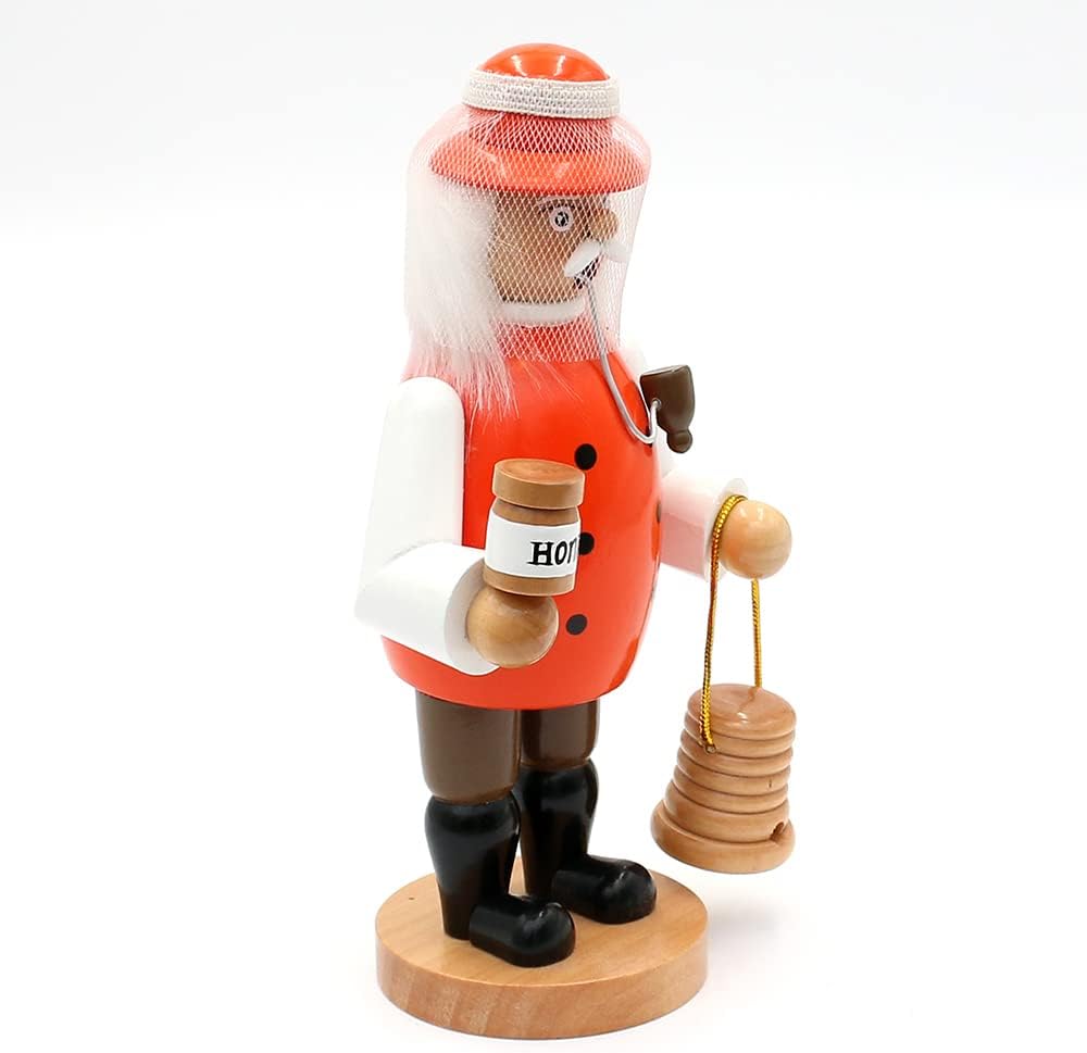 Dekohelden24 Räuchermann als Imker, Grösse ca. 20 cm, Imker