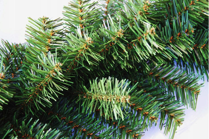 georadian.com Dekorative Weihnachtsgirlande Künstliche Tannengirlande in Grün/Weiss 3m / 6m / 9m Wei