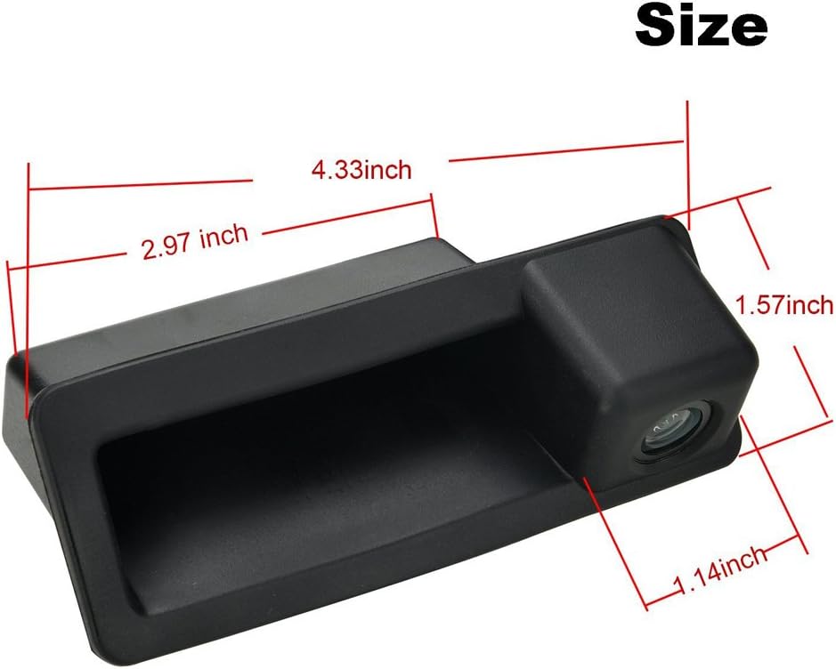 Wasserdicht Nachtsicht Auto Kofferraum Griff Rückfahrkamera Replacement for BMW X5 X1 X6 E39 E46 E53