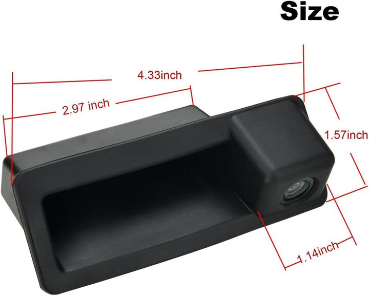 Wasserdicht Nachtsicht Auto Kofferraum Griff Rückfahrkamera Replacement for BMW X5 X1 X6 E39 E46 E53