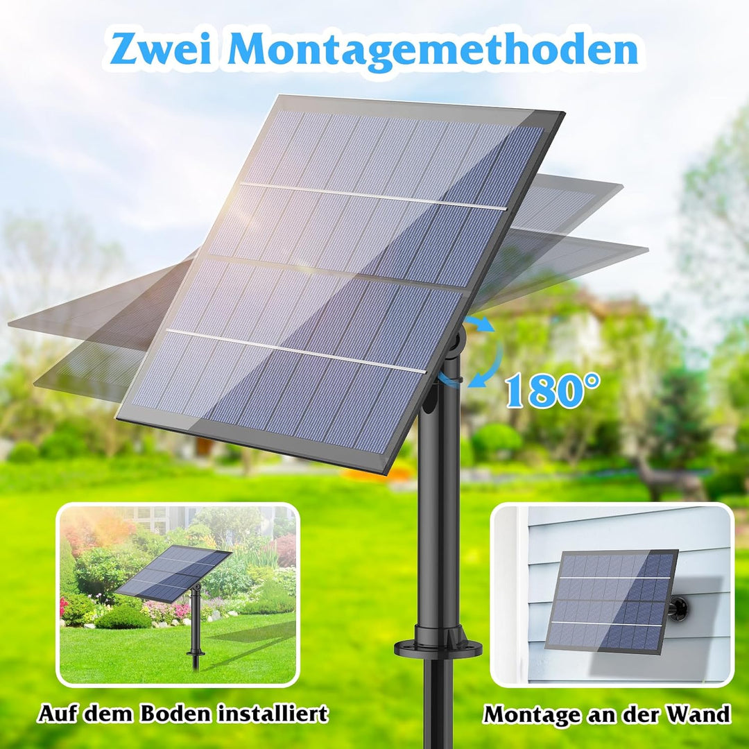 AISITIN 4W Solar Springbrunnen für Aussen, Dreischichtiges Fliesswasser-Set mit Wasserpumpe,Vogelbad
