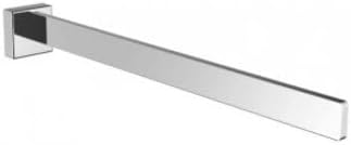 EMCO Cue Handtuchhalter einarmig zur Wandmontage, starre Handtuchstange aus Metall, hochwertiger Bad