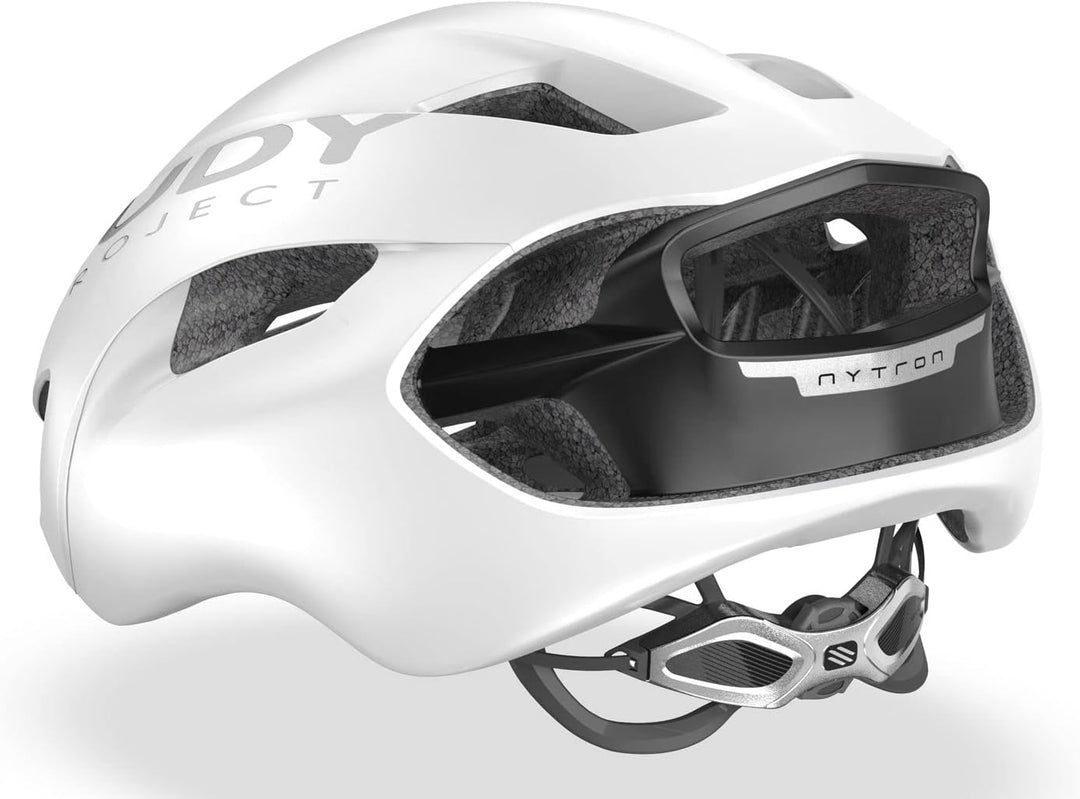 Rudy Project Nytron Aero-Rennradhelm - White mat, Kopfumfang:59-61 cm
