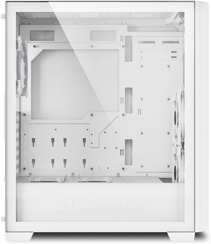 Sharkoon VS9 RGB Midi ATX PC Gehäuse, weiss