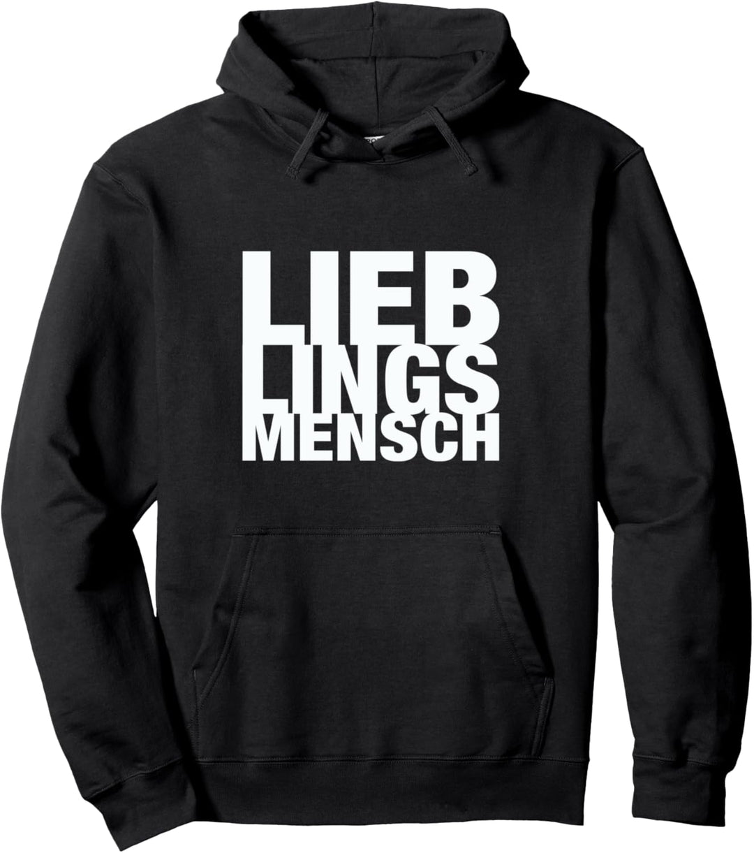 Bestes Geschenk für deinen Freund & Freundin LIEBLINGSMENSCH Pullover Hoodie