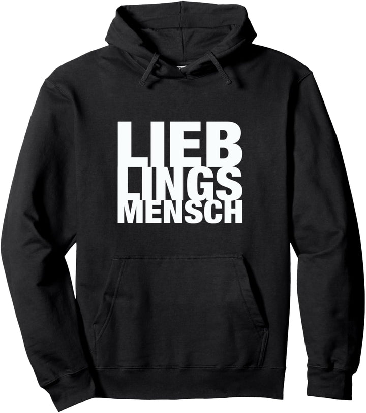 Bestes Geschenk für deinen Freund & Freundin LIEBLINGSMENSCH Pullover Hoodie