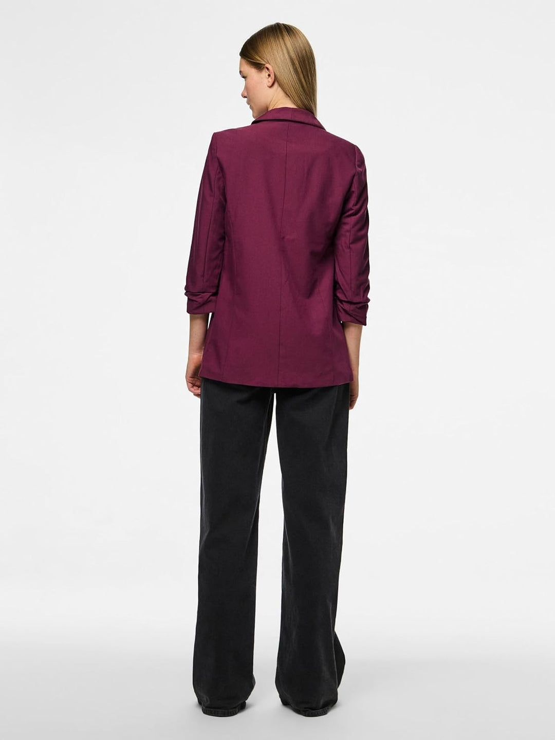 PIECES Female Blazer PCBOSELLA M Grape Wine, M Grape Wine