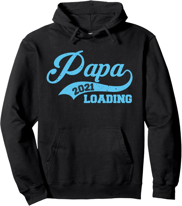 Werdender Vater Geschenke Papa Loading 2021 Pullover Hoodie