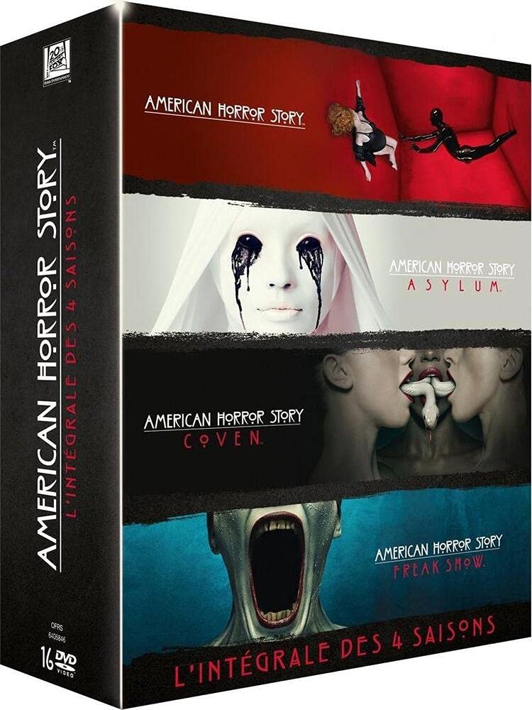 Coffret american horror story, saison 1 à saison 4, DVD