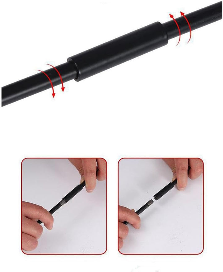 Generisch Kaminpoker, Feuerpoker im Freien,Robuster Feuerschalen-Poker - Kamin-Schürhaken, 84,8 cm l