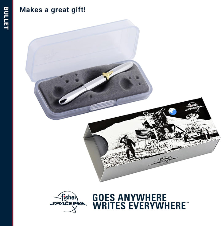 Fisher Space Pen Chrome Bullet Space Pen, 1 Stück (1er Pack)