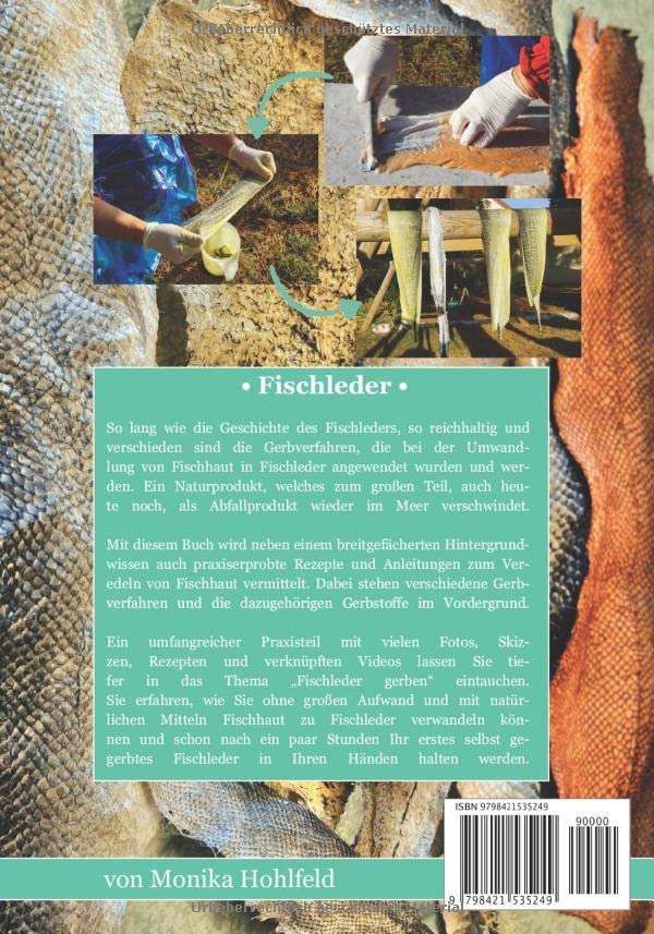 Fischleder: Fischhaut selbst gerben, Taschenbuch