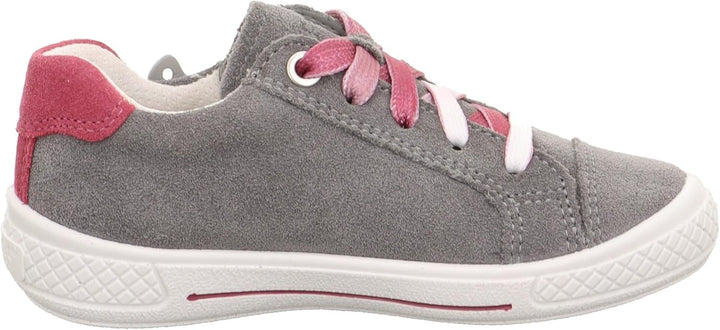 Superfit Mädchen Tensy Sneaker 25 EU Hellgrau 2500, 25 EU Hellgrau 2500