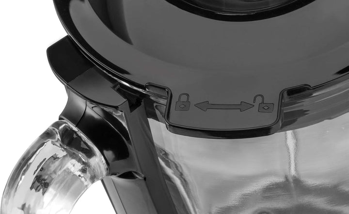 Unold 78625 Standmixer Edel - 1,5 L Volumen, Schwarz, bis 25000 U/Min, mit Edelstahlmesser, BPA-frei