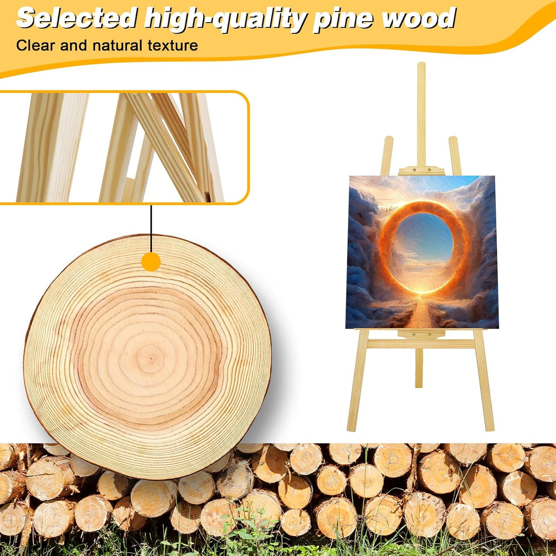 Studio-Staffelei für Kunst, Handwerk, Display, Staffelei, 150 cm, Holz, Malerei, Leinwand, Ständer,