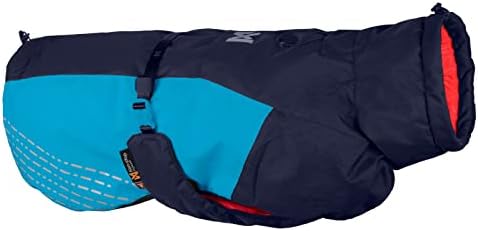 Non-stop dogwear Glacier Jacket 2.0, warme Hundejacke für Winter und kaltes Wetter mit Leinenöffnung