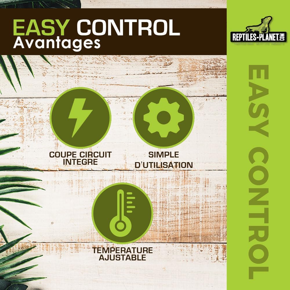 Reptiles Planet Thermostat für Terrarium Reptilien Easy Control