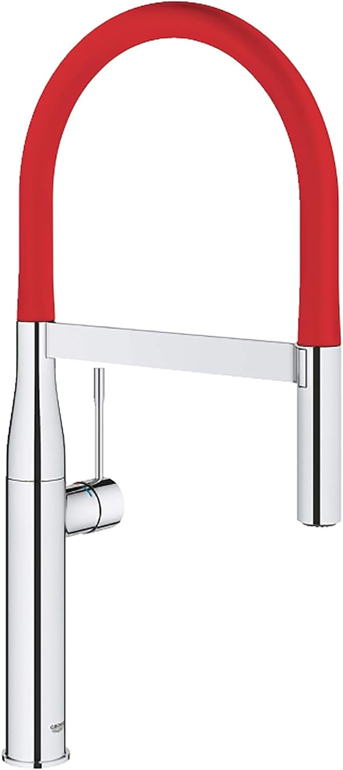 Grohe Schlauchauslauf für Essence Küchenarmatur rot (matt), 30321DG0, Rot