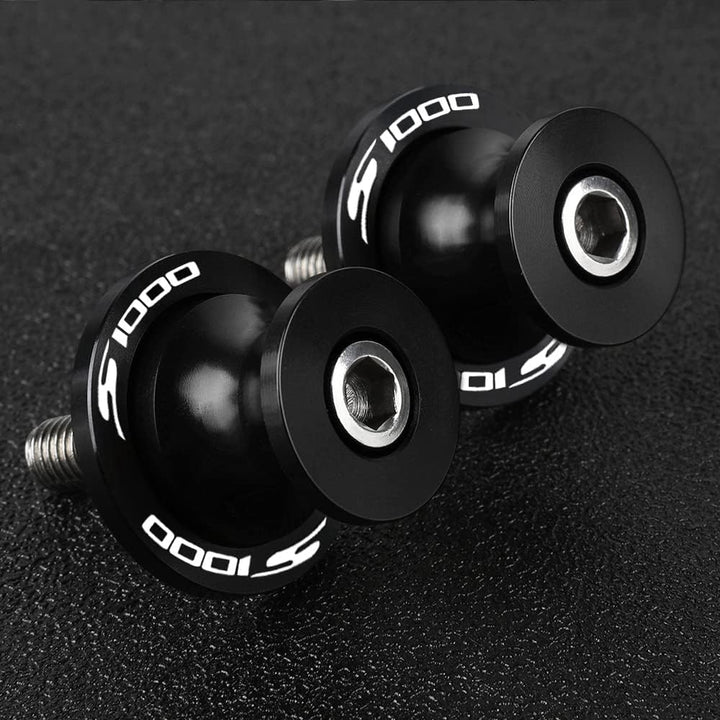 2pcs Montageständer Racingadapter M8*1,5 Bobbins CNC Ständeraufnahme Für S1000R S1000RR S1000XR S100