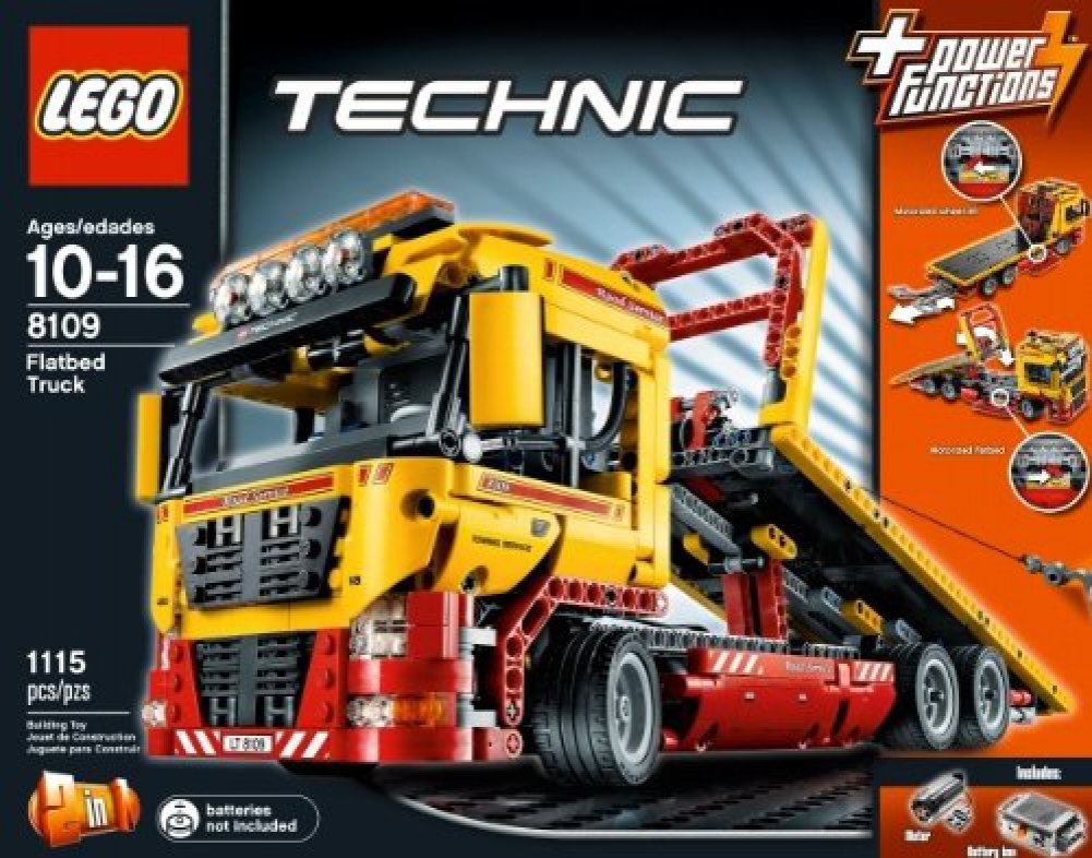 Lego Technic 8109 - Tieflader (inklusive Power Functions)