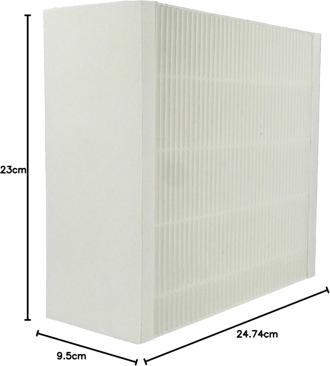 vhbw Filter-Set kompatibel mit Vallox ValloPlus 350 MV, 350 SC, 350 SE Luftbefeuchter, Luftreiniger