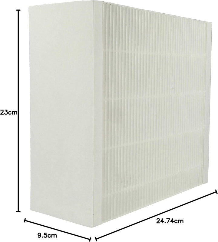 vhbw Filter-Set kompatibel mit Vallox ValloPlus 350 MV, 350 SC, 350 SE Luftbefeuchter, Luftreiniger