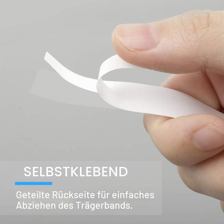 Aken Etikettenband Kompatibel mit D1 9mm x 7m für Labelmanager 160 LM280 360 420P, Kompatibel mit D1