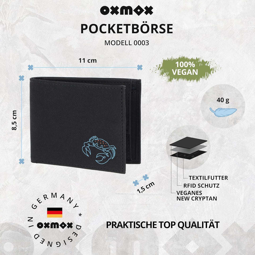 Oxmox New Cryptan Pocketbörse Crab