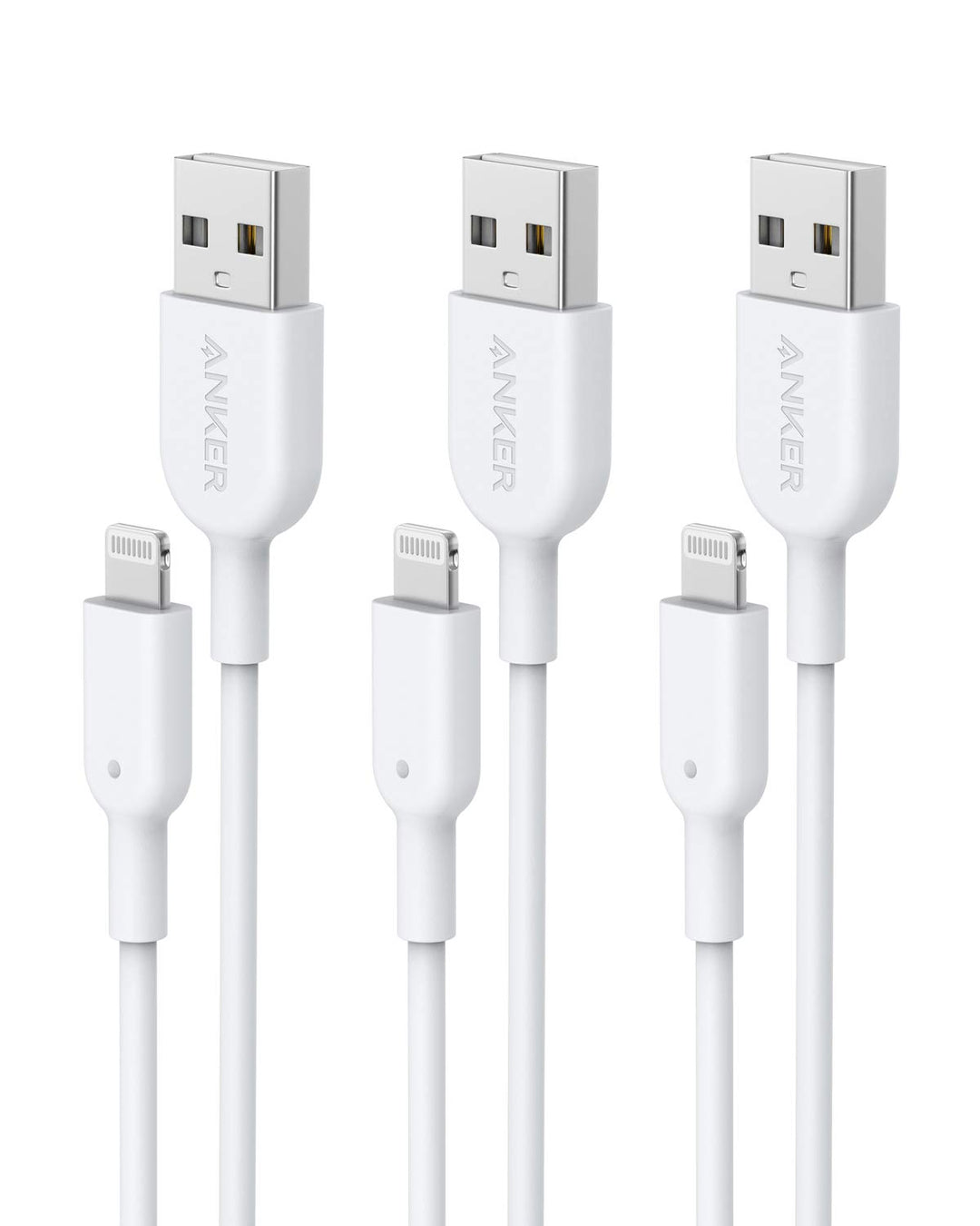 Anker iPhone Ladekabel Powerline II iPhone Kabel 0,9m Lightning Kabel, für iPhone 14/13 / 12/11 / X/