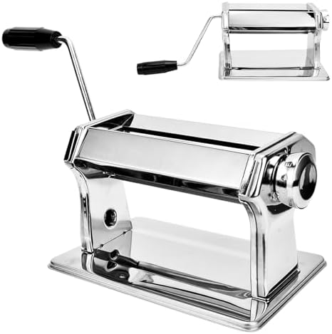 Cocoarm Polymer Clay Rolling Press Machine With Metal Roller for Crafts, Manual Ton Art Press