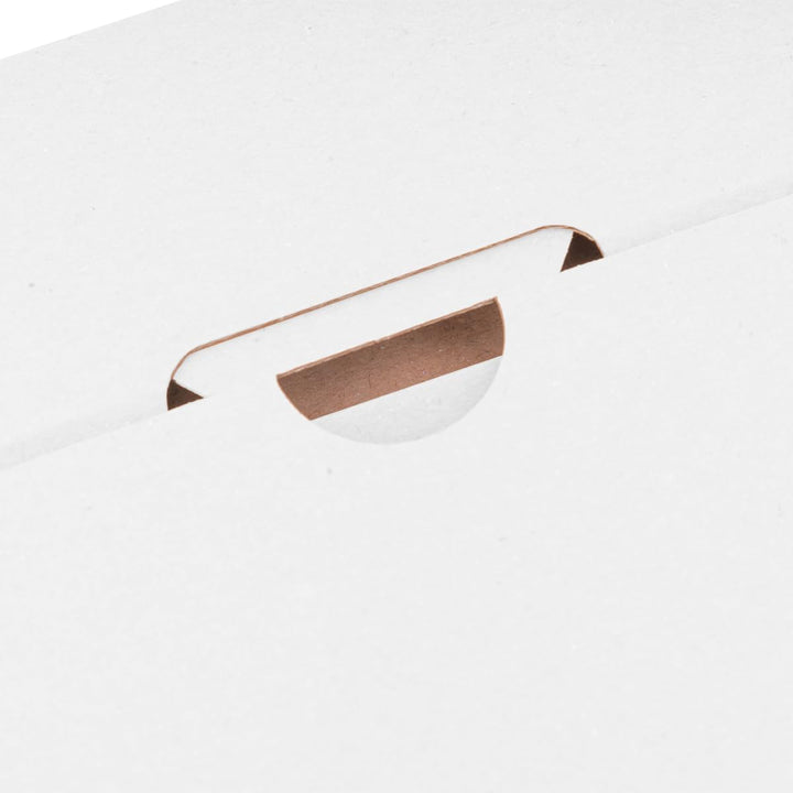 verpacking Kalenderverpackung Weiss 245x195x20 mm - simple Faltart - Versand Post Faltschachtel Gros