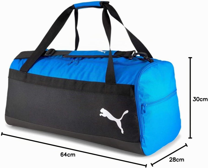 Puma Uni Sporttasche, OSFA teamGOAL 23 Teambag M OSFA Electric Blue Lemonade-puma Black, teamGOAL 23