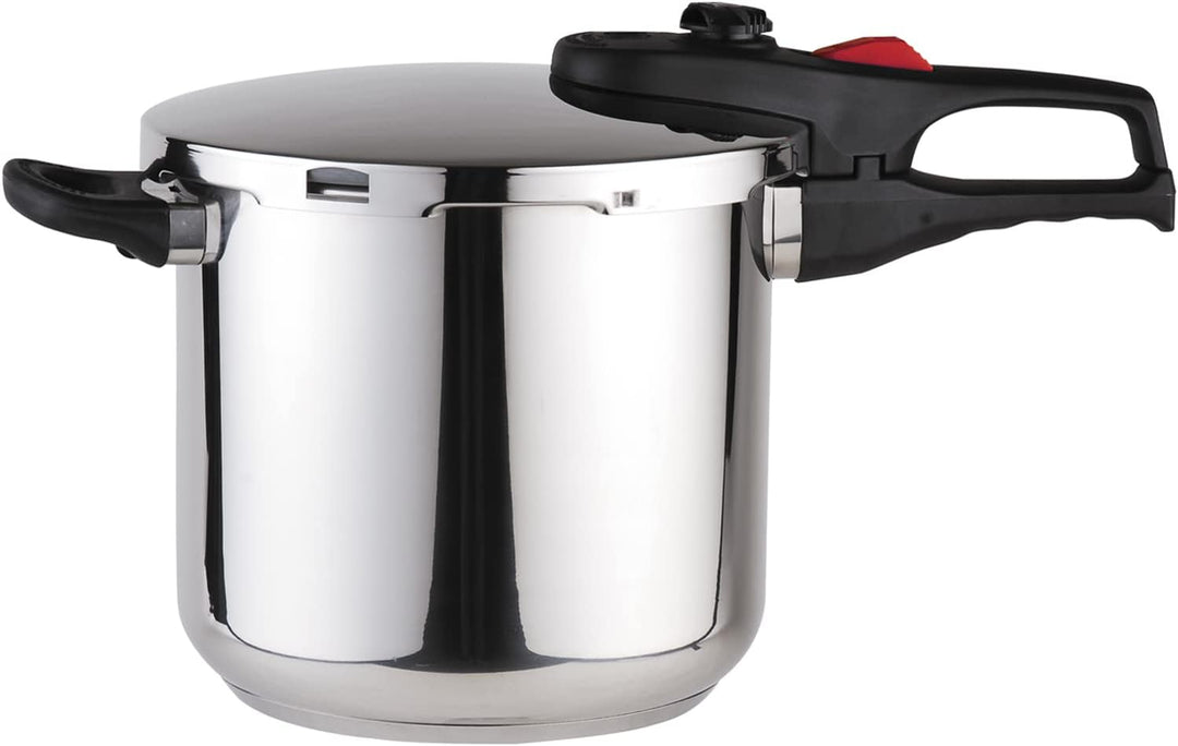 Magefesa 01OPPRAPL75 Schnellkochtopf, Modell Practika Plus 7, 5 l, rostfreier Edelstahl, 22 cm