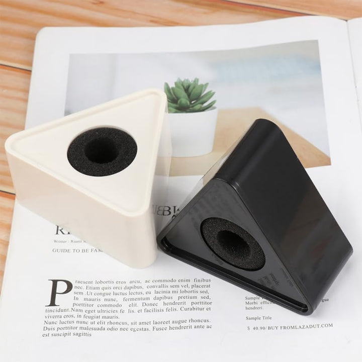 BESPORTBLE 4 Stücke Dreieckiges Mikrofon Logo Flag für Bühnen Wireless Karaoke Mikrofon Microphone C