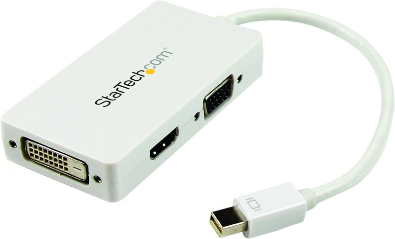 StarTech.com 3 in 1 Mini-DisplayPort-Adapter - Mini DisplayPort zu HDMI - mDP auf DVI-Adapter - Mini