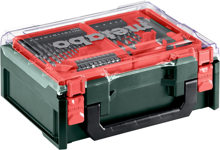 metabo Akku-Bohrschrauber PowerMaxx BS Basic Set - 12 V, 34 Nm Drehmoment, 2 Gänge - Schnellspannboh