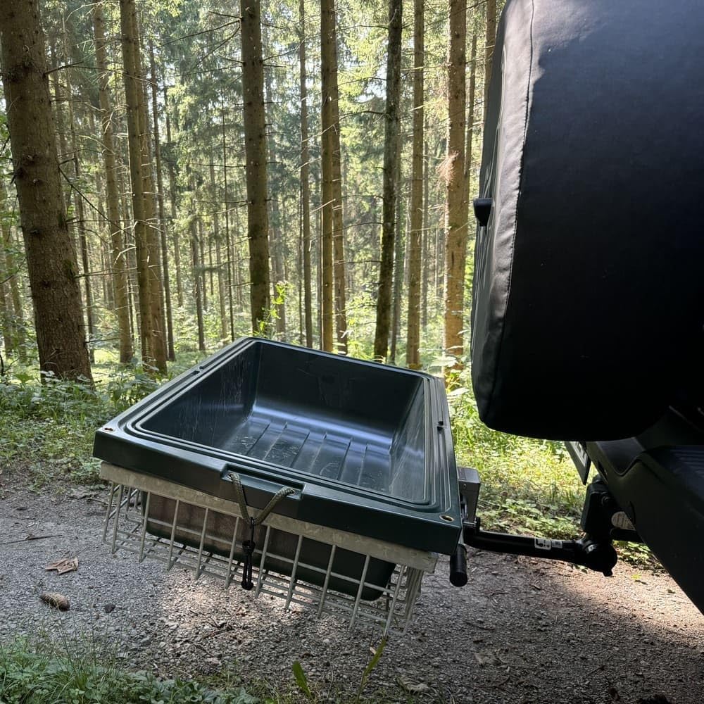 Gehetec Deep 210 Wildträger Heckträger extra tief inkl Wildwanne in sehr hochwertiger
