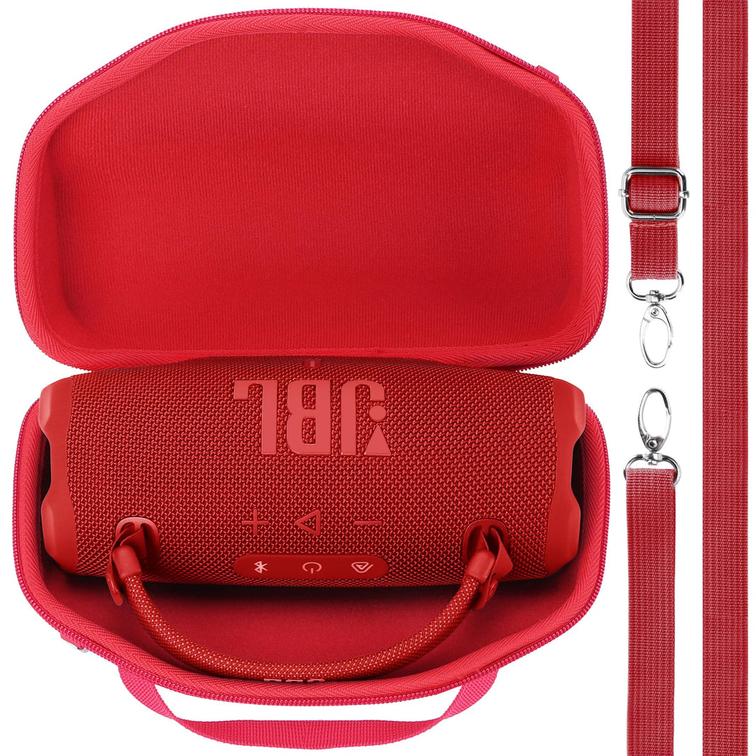 Lebakort Hart Schutz Hülle Etui für JBL Charge 6 Tragbarer Lautsprecher | Reiseaufbewahrungstasche,