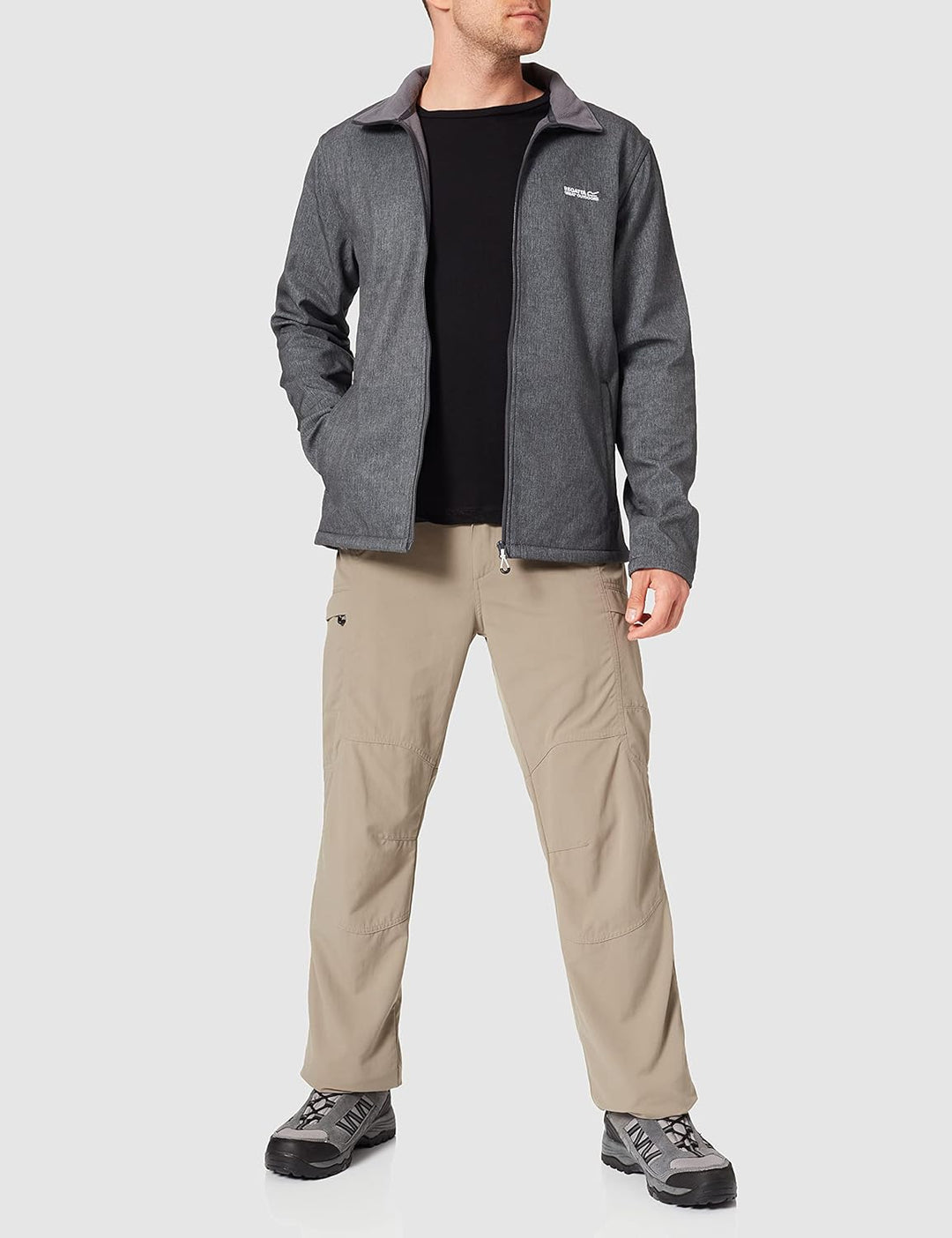Regatta Herren Cera V Shell Jacket 5XL Sealgreymarl, 5XL Sealgreymarl