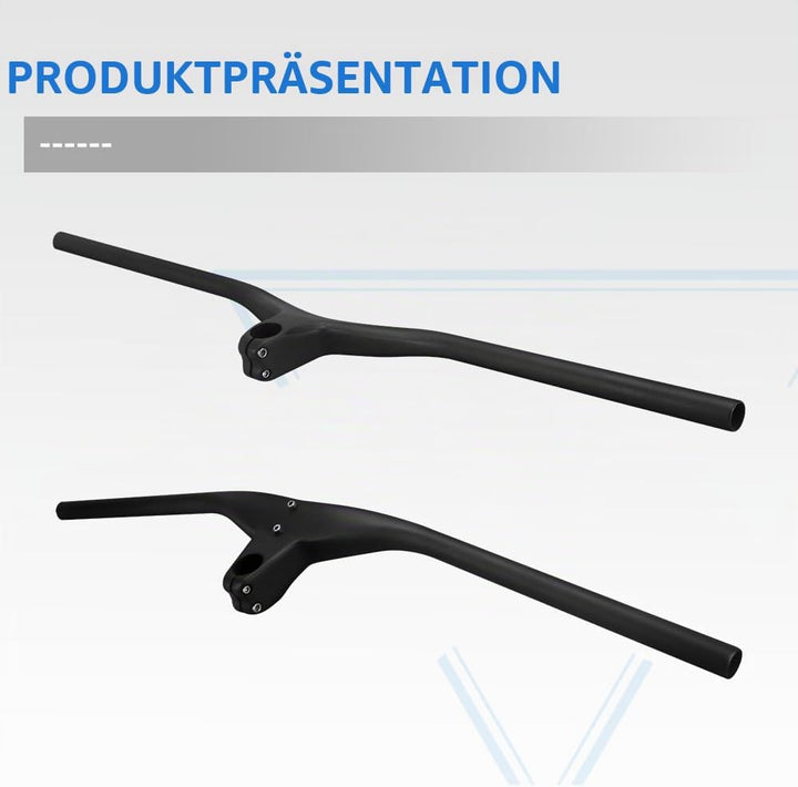 Alfa Pasca carbon lenker mtb 28.6 Integrierte mtb lenker UD matt 780 * 80mm downhill lenker mountain