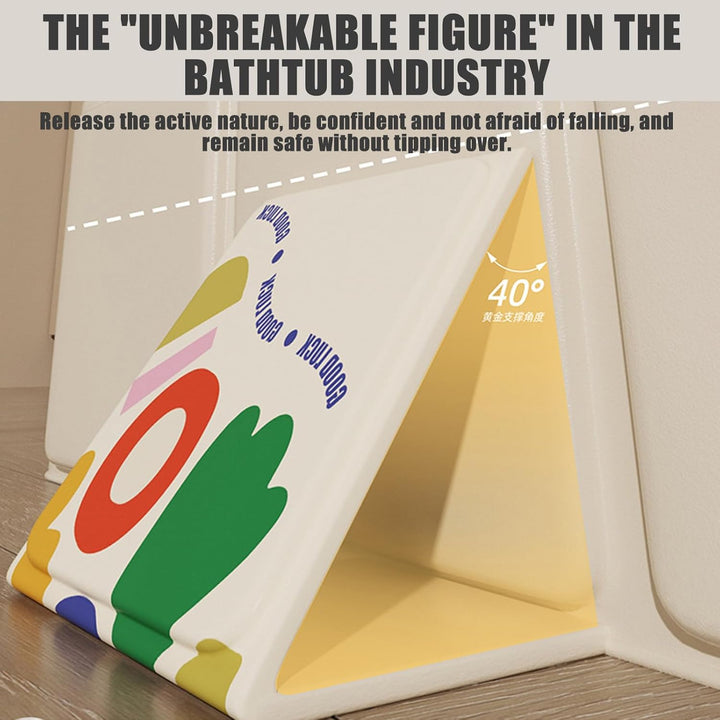 Babybadewanne Faltbar Badewanne für Kinder,Tragbare Badewanne Kinder für 0–8 Jahre,Grosse Kleinkindb