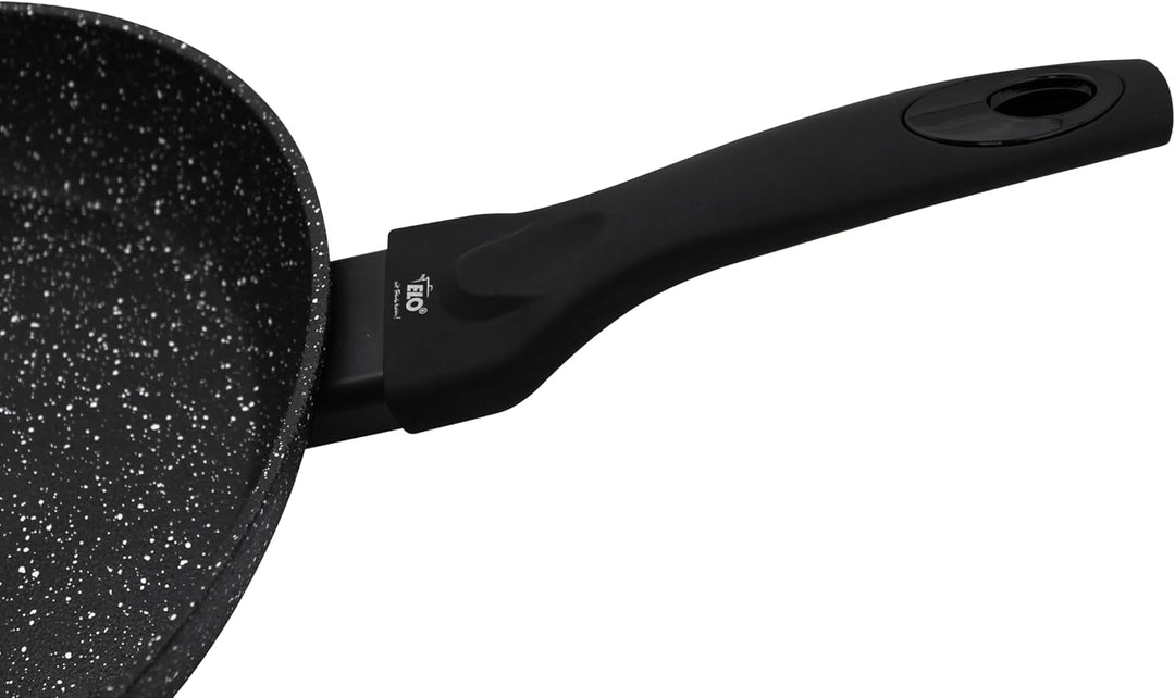 ELO Granit Passion Pfannen-Set 2-teilig, 20 + 28 cm, ELODUR® Select Antihaftersiegelung, extra raue