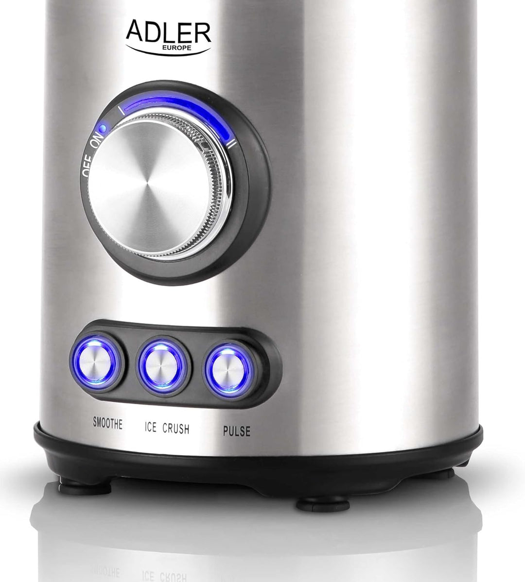 Adler AD 4078 Standmixer Edelstahl mit 1,5L Glas-Behälter