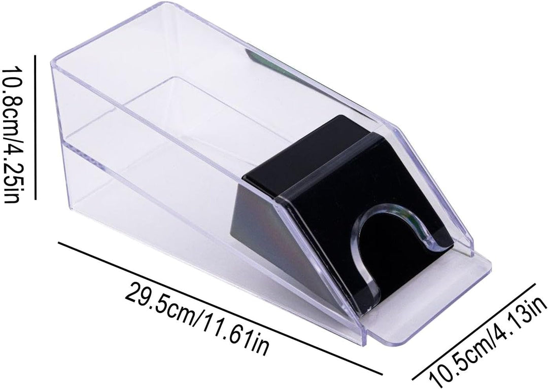 Generisch Kartenspender, Kartenschuh,4/6-Deck Poker Dealer - Wiederverwendbare Brettspiel-Unterhaltu