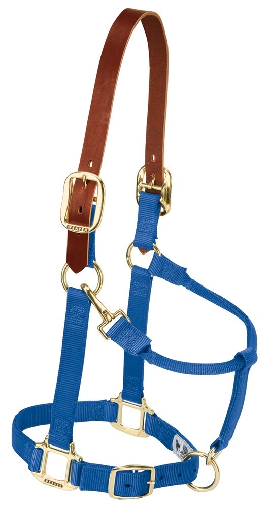 Weaver Leather Breakaway Original Verstellbares Kinn- und Halfter mit Schnappverschluss Large Horse
