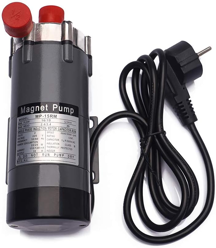 Haushalt Braupumpe, MP-15RM Magnetische Bierpumpe, Edelstahl 304 Lebensmittelqualität, Hohe Temperat