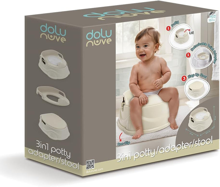 Dolu Relax Beige 3in1 Töpfchen 7182, Relax Beige